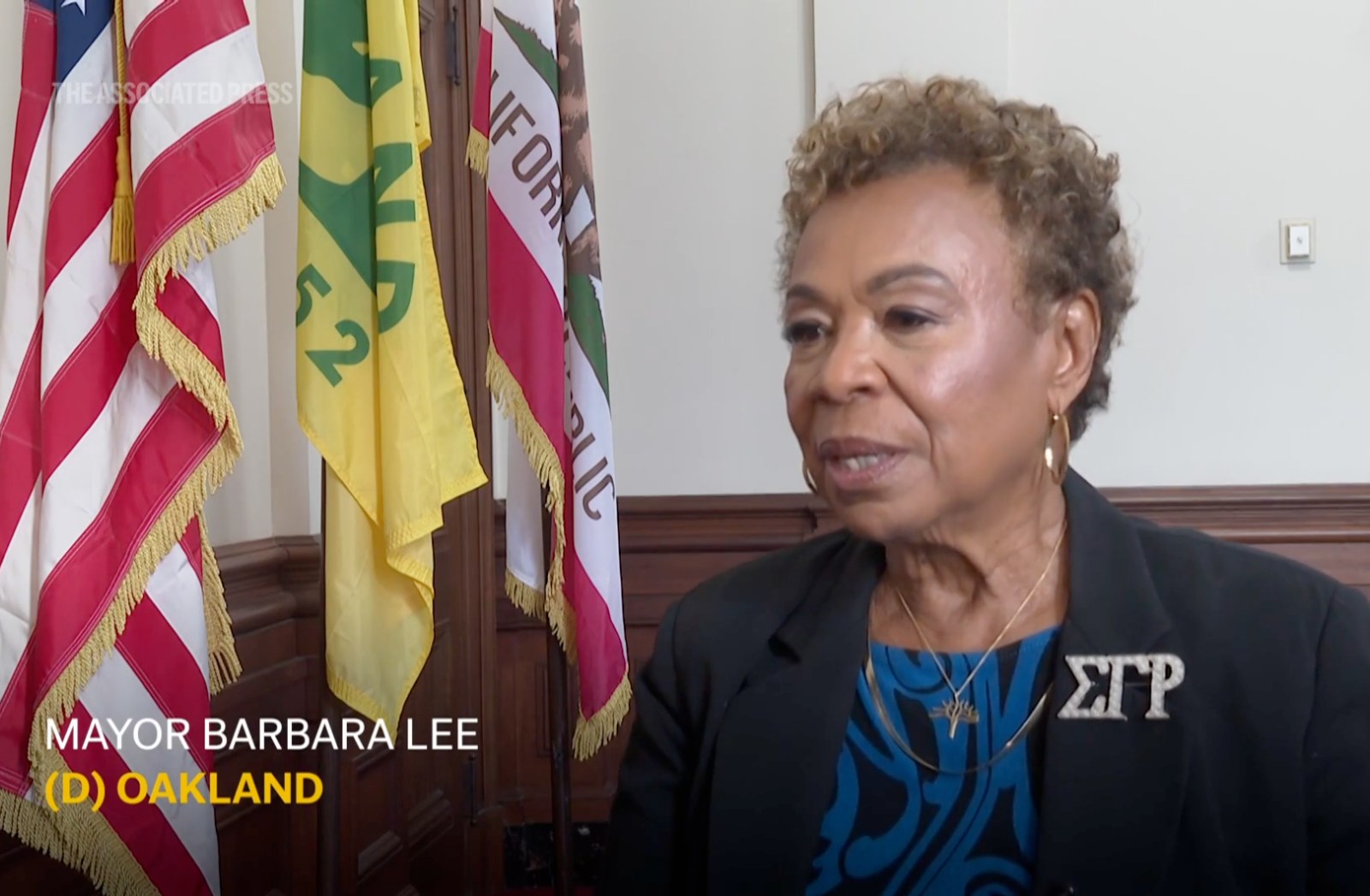 Associated Press — Oakland’s New Mayor Barbara Lee Fights High Crime and Tells Federal Law Enforcement to Stay Away