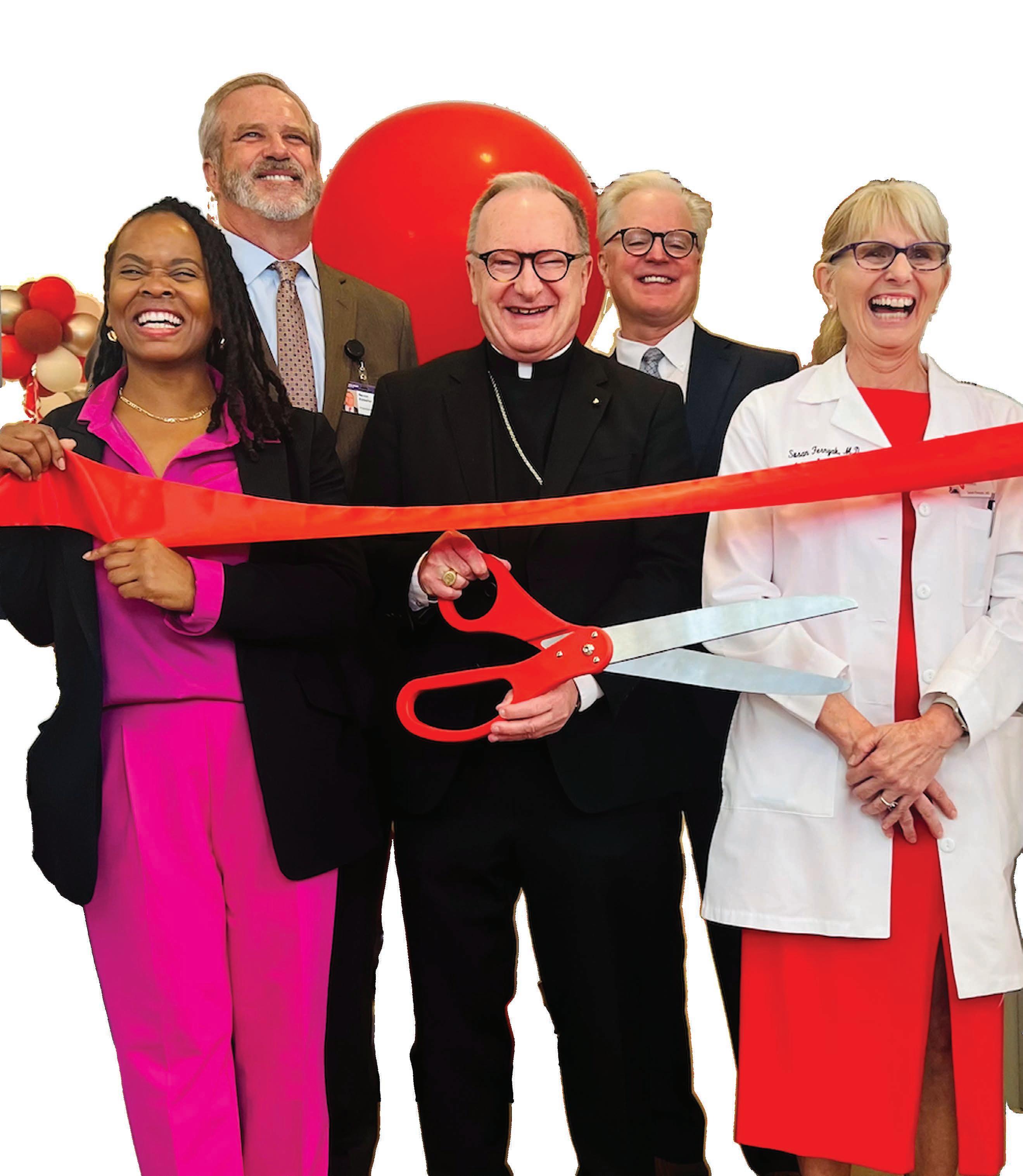 Order of Malta Clinic ribbon cutting