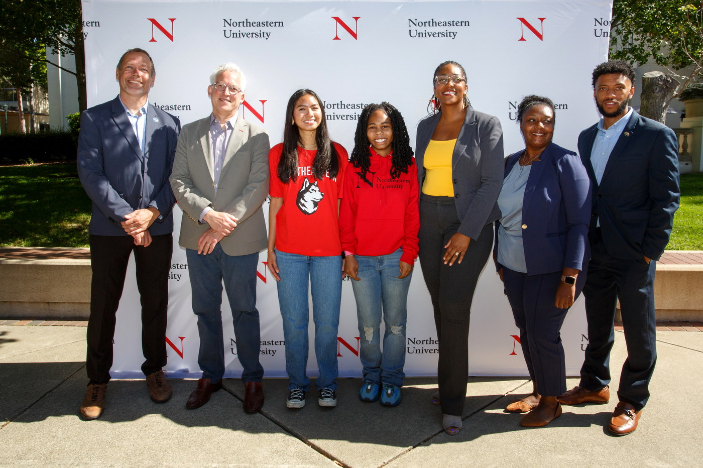 Northeastern University Oakland press conference