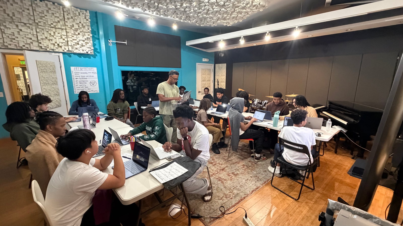 The Oaklandside — Sankofa Kings Trains Black Boys and Young Men to Create, Not Just Consume, AI